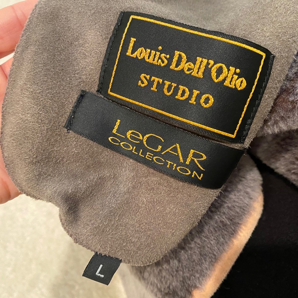 Louis Dell’olio suede and fur coat - Picture 6 of 10